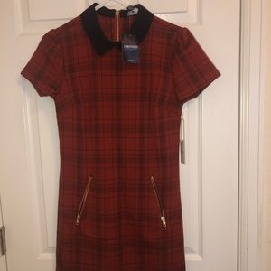 Plaid box dress never worn